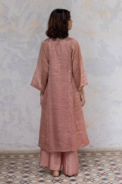 Old Rose Hazrat Kurta Set Fashion Nirjara