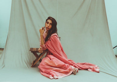 Old Rose Saree Fashion Juanita 