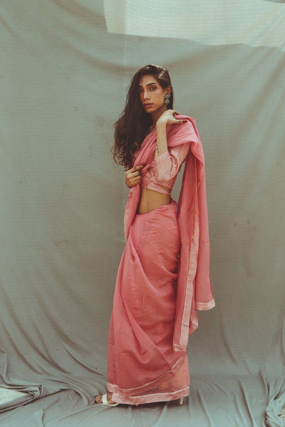 Old Rose Saree Fashion Juanita 