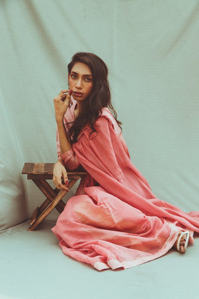 Old Rose Saree Fashion Juanita 