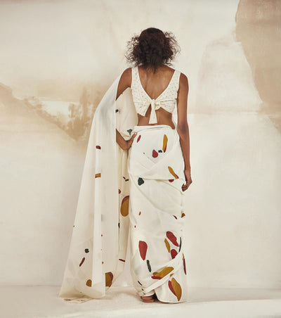 Olio Mosaic Saree Fashion Khara Kapas