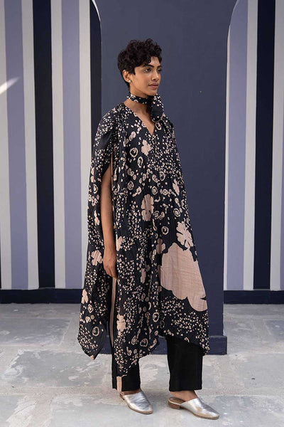 OPHELIA BLACK KAFTAN SET Fashion Yam