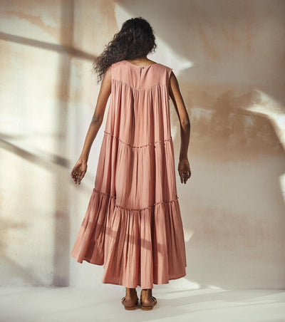 Peach Fashion Khara Kapas