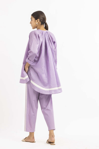 Peasant Top Co-ord Lavender Fashion THREE