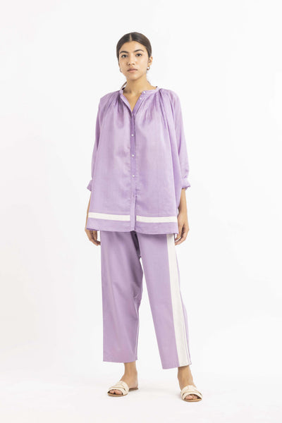 Peasant Top Co-ord Lavender Fashion THREE