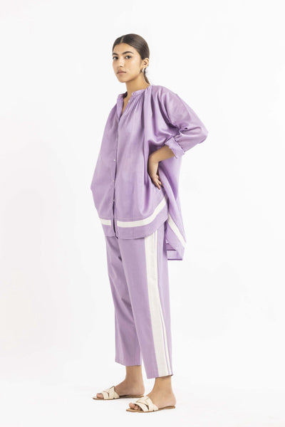Peasant Top Co-ord Lavender Fashion THREE
