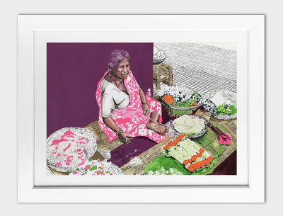 Phoolwali Print Art Zoya Chaudhary 