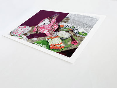 Phoolwali Print Art Zoya Chaudhary 
