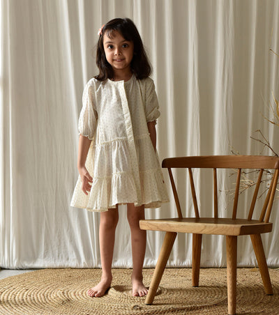 Polka Rush Frock Fashion Khara Kapas Kids