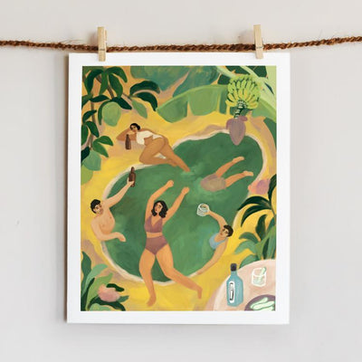 Pool Party Art Richa Kashelkar