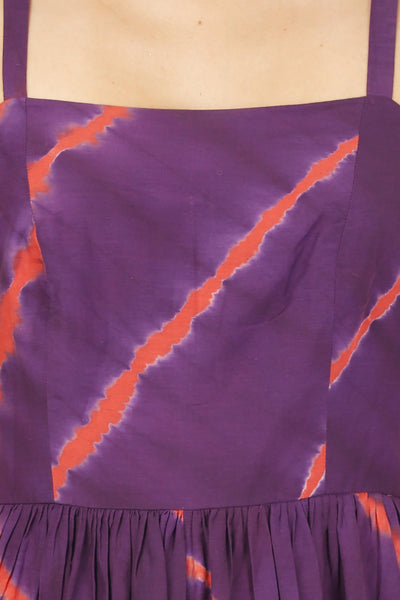 Purple And Rust Hand Done Shibori Jumpsuit Fashion The Pot Plant