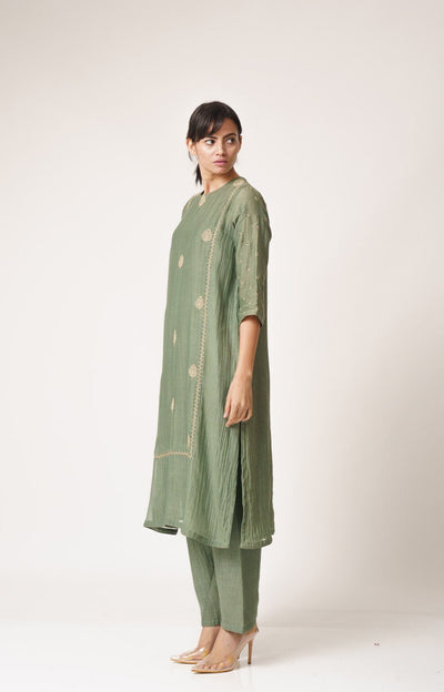 R-4 Kurta Set Mint Green Fashion DOT