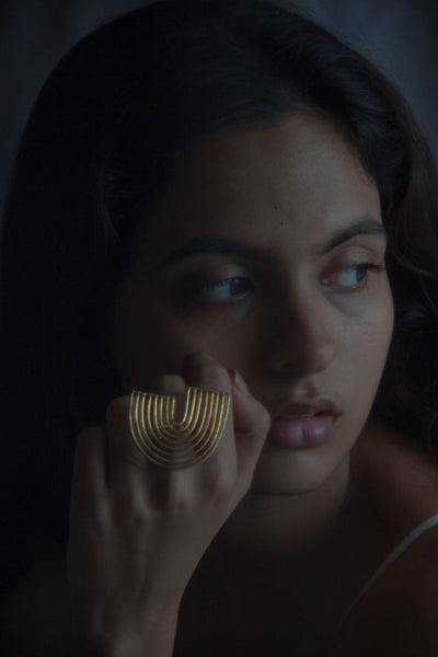 Rainbow ring Jewelry Nirjara Jewellery