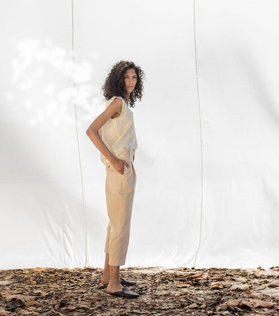 Rambling Cropped Trouser Fashion Khara Kapas