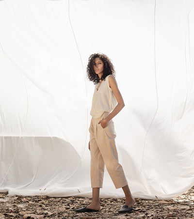 Rambling Cropped Trouser Fashion Khara Kapas