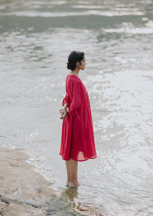 Rani Pink Maheem Kurta Fashion Nirjara