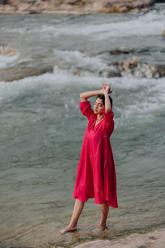 Rani Pink Maheem Kurta Fashion Nirjara