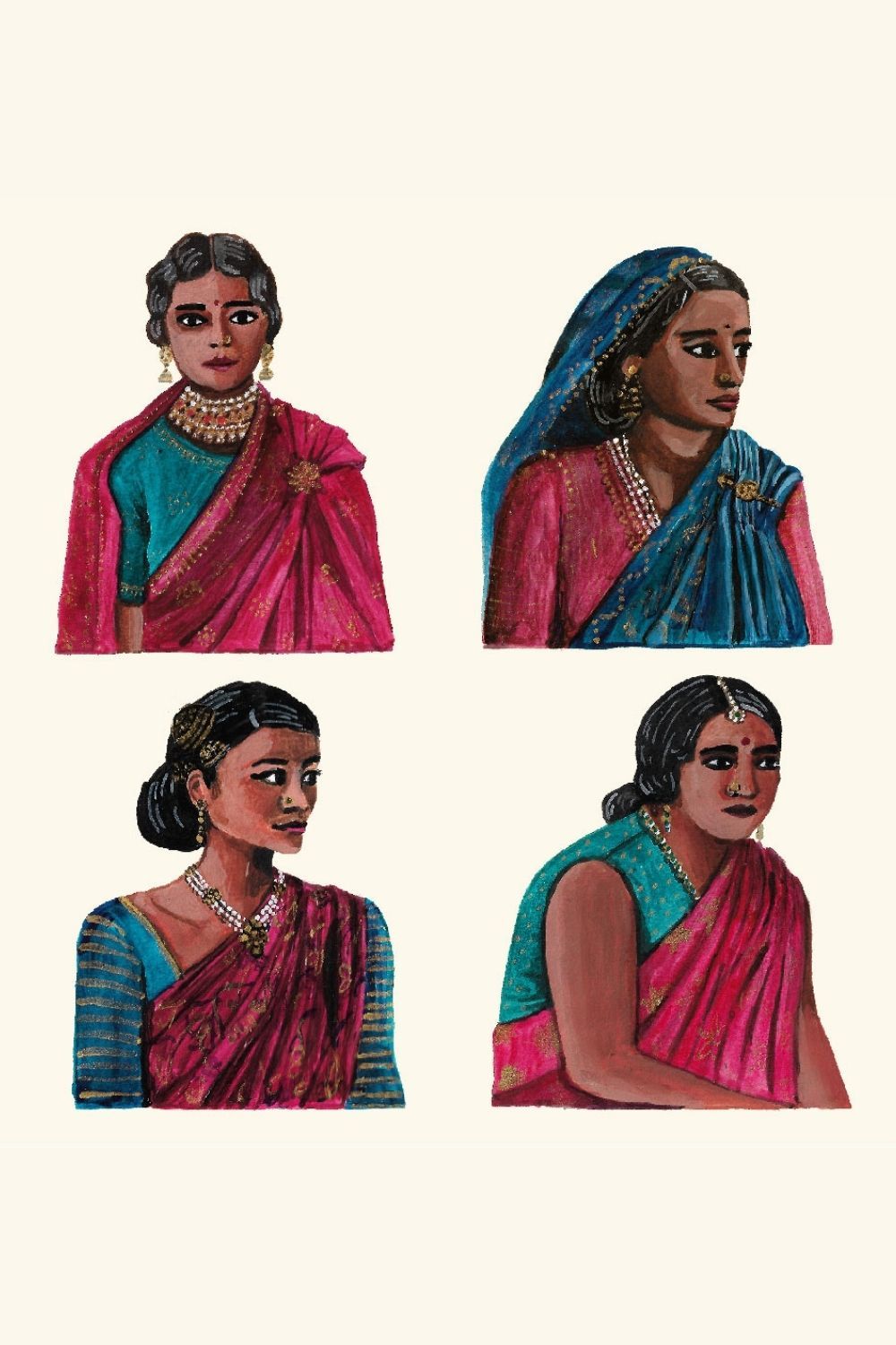 Rani Set 3 Art Namrata Kumar