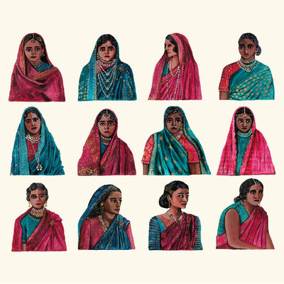 Rani Set of 12 Art Namrata Kumar