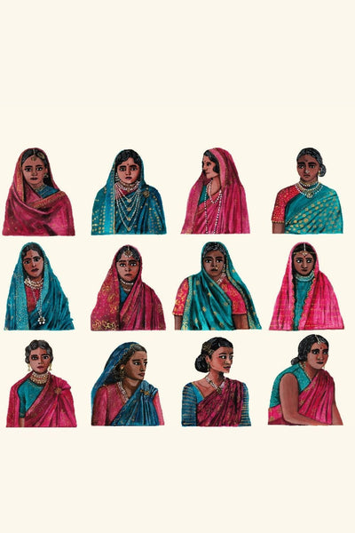 Rani Set of 12 Art Namrata Kumar