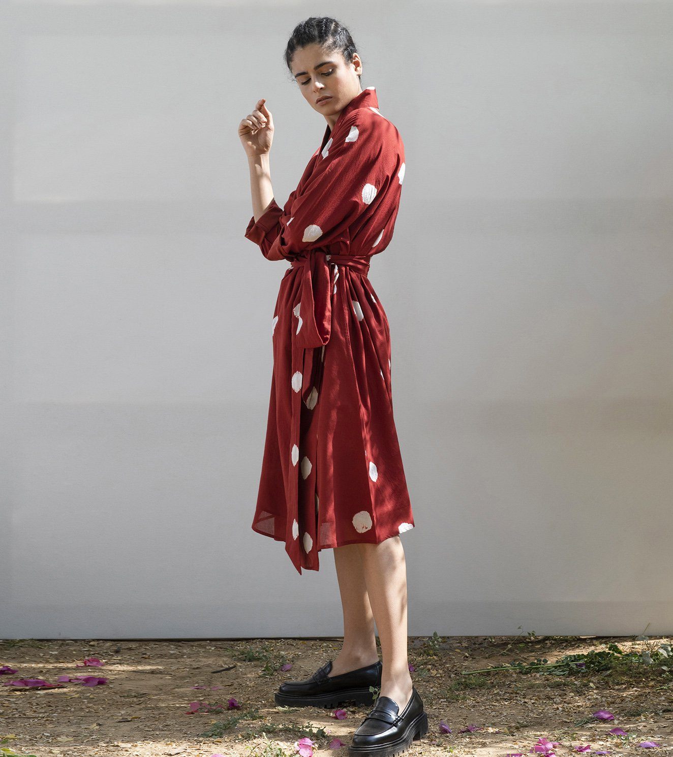 Red Cedar Wrap Dress Fashion Khara Kapas