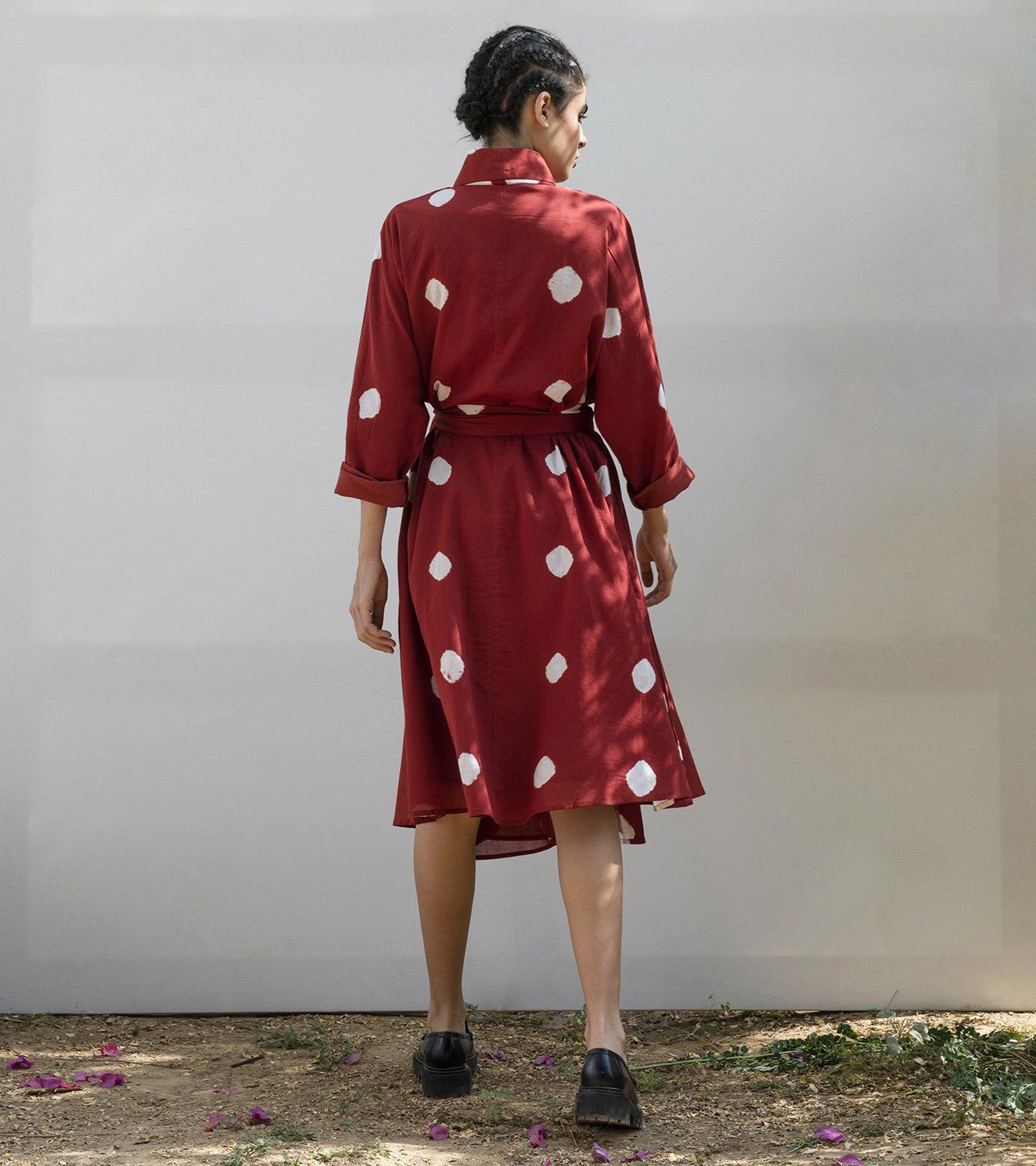 Red Cedar Wrap Dress Fashion Khara Kapas