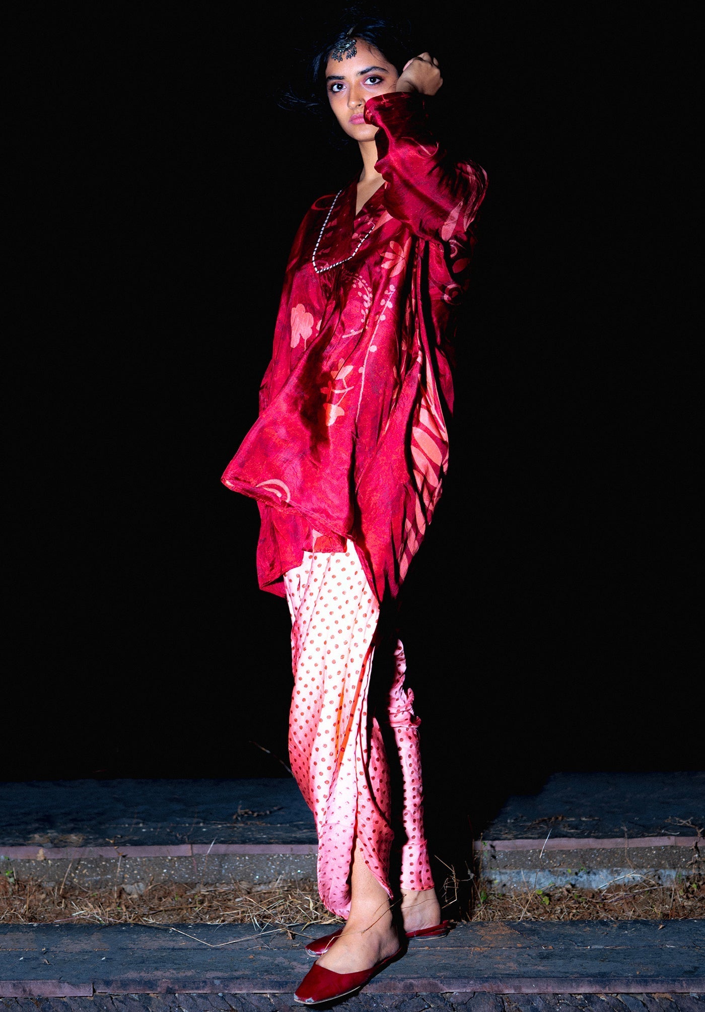 RED JAMAICA SET Fashion Yam