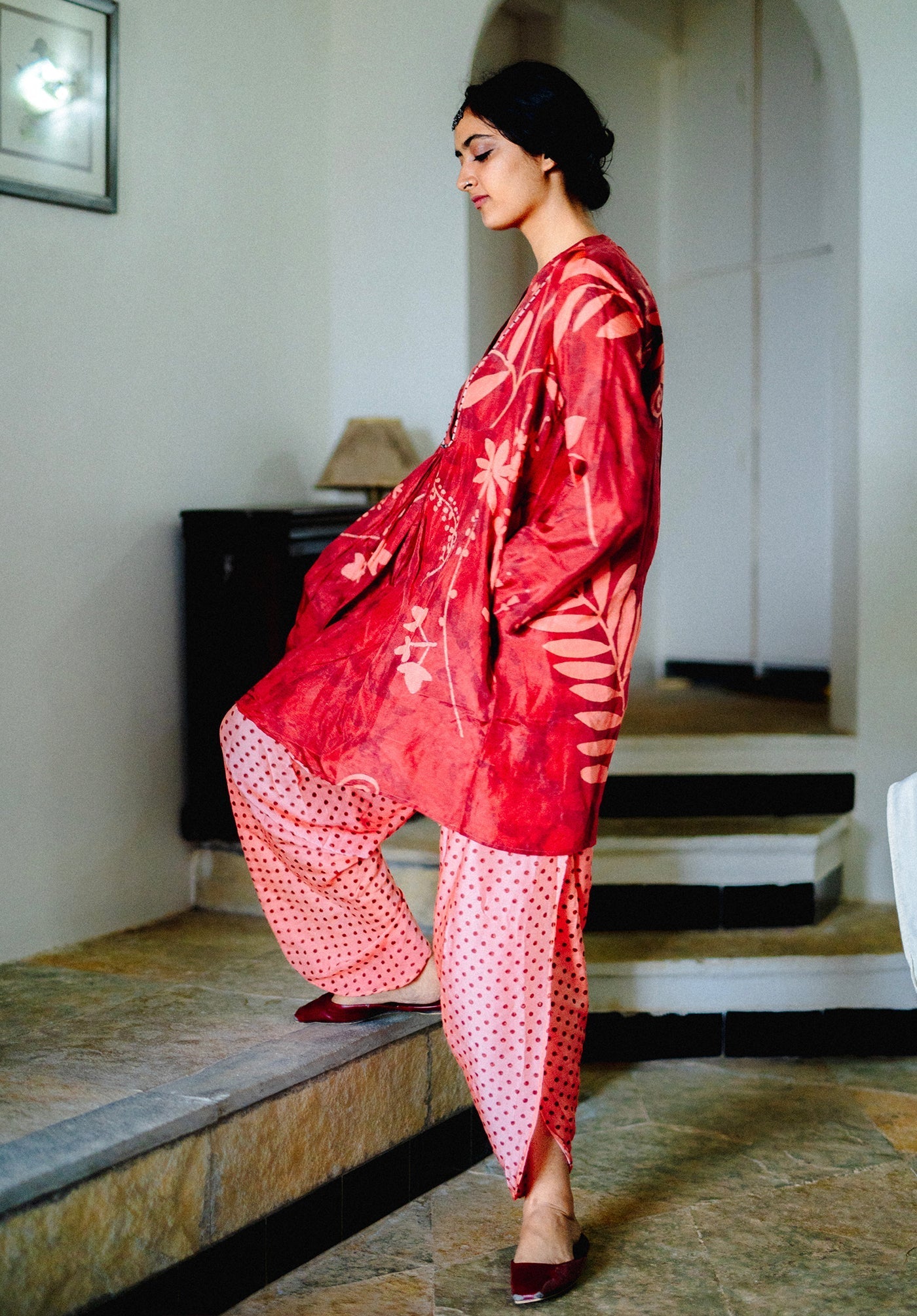 RED JAMAICA SET Fashion Yam