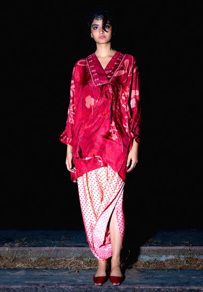 RED JAMAICA SET Fashion Yam