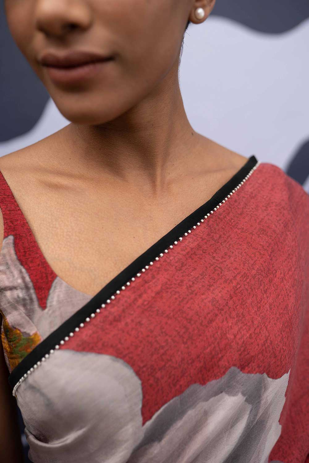 RED POPPIES SAREE Fashion Yam
