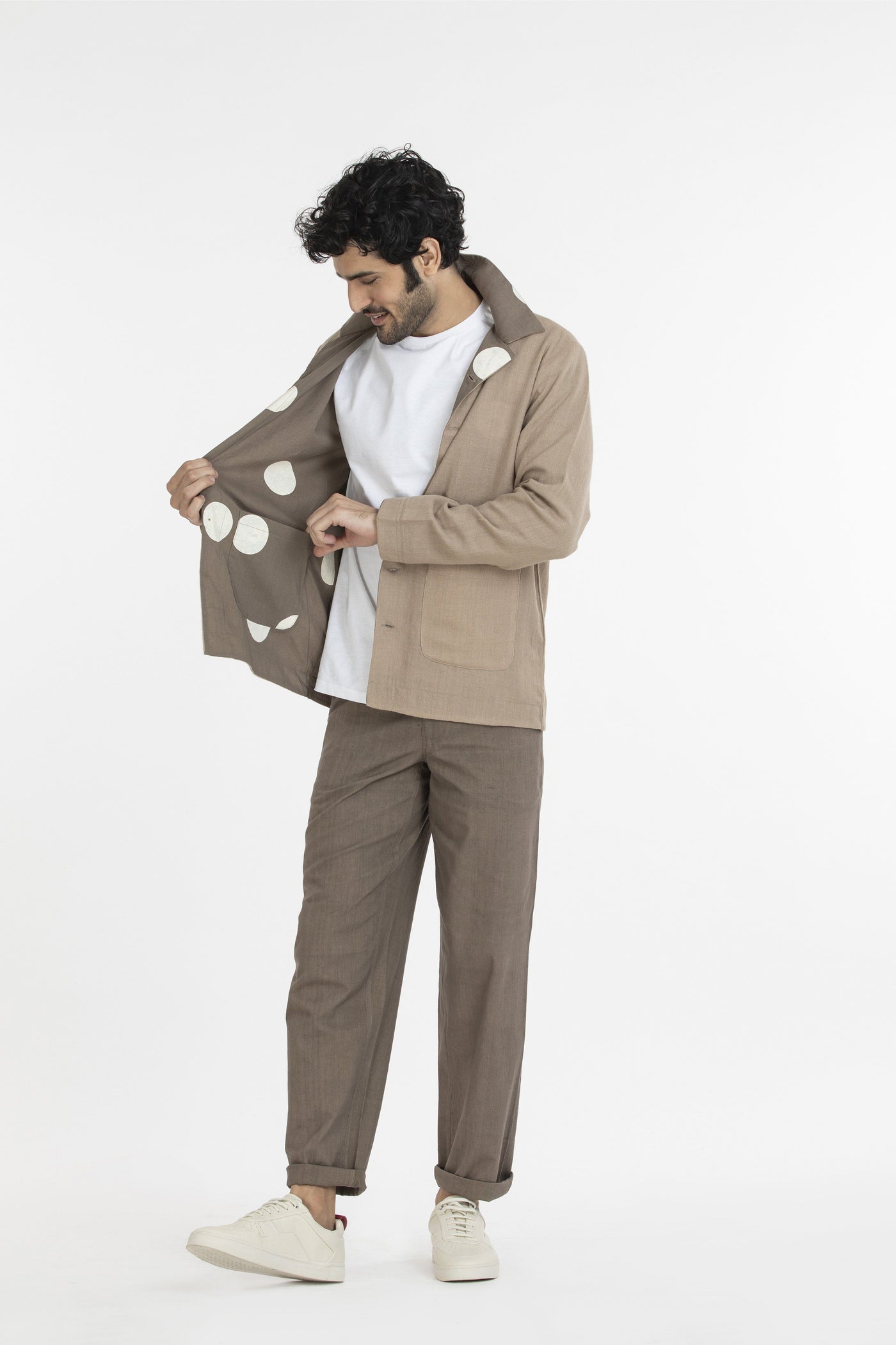 Reversible Shirt- Sand Men THREE