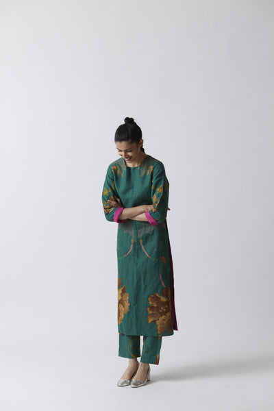 RHODE LINEN KURTA SET Fashion Yam