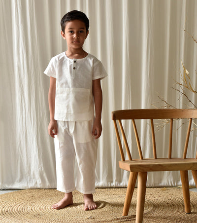 Ripple Co-ord Set Kids Khara Kapas Kids