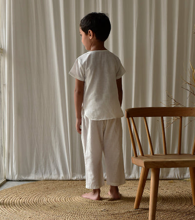 Ripple Co-ord Set Kids Khara Kapas Kids