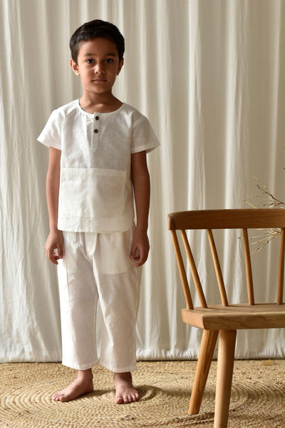Ripple Co-ord Set Kids Khara Kapas Kids