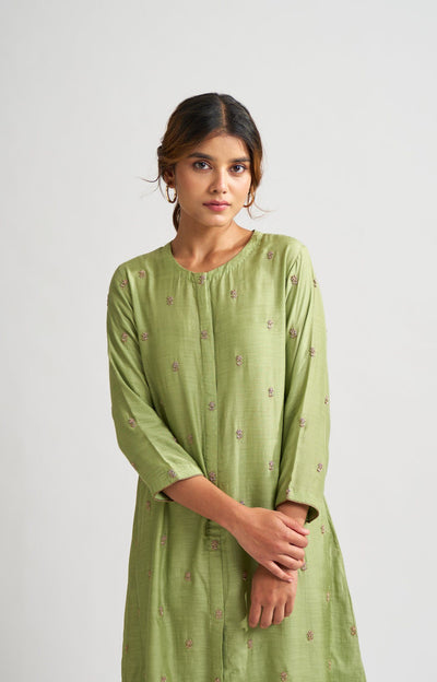 Rohita Light Green Kurta Set Fashion DOT