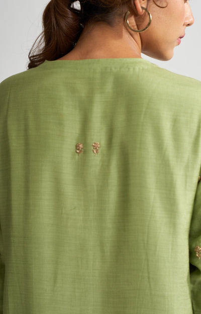 Rohita Light Green Kurta Set Fashion DOT