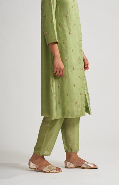 Rohita Light Green Kurta Set Fashion DOT