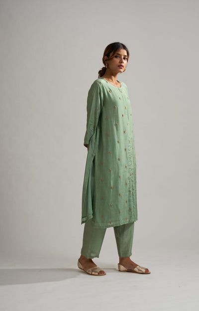 Rohita Mint Kurta Set Fashion DOT 