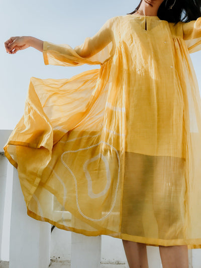 Ruzgar Dress Yellow Fashion Nirjara