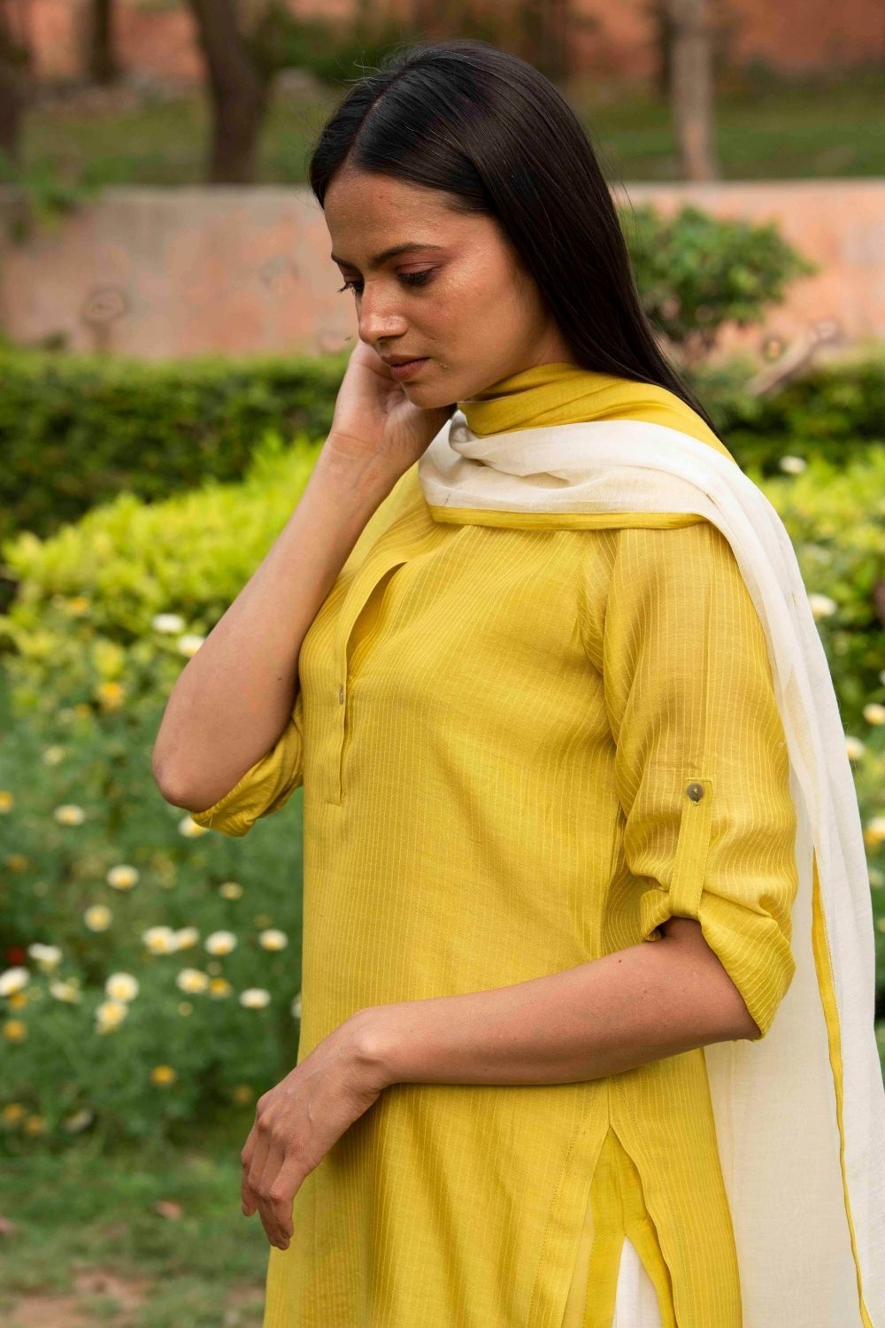 Saavani Lime Kurta Set Fashion Priti Prashant 