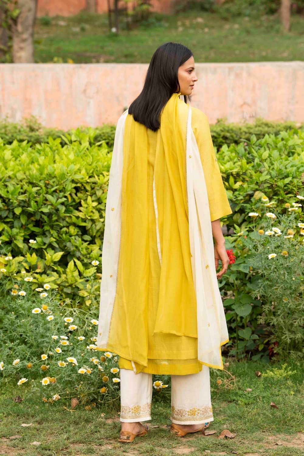 Saavani Lime Kurta Set Fashion Priti Prashant 