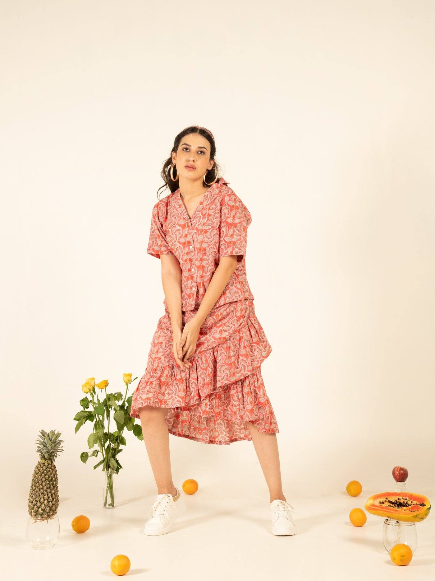 Sacha Flounce Skirt Co-ord Fashion Marche
