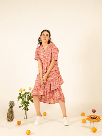 Sacha Flounce Skirt Co-ord Fashion Marche
