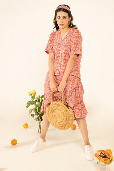 Sacha Flounce Skirt Co-ord Fashion Marche