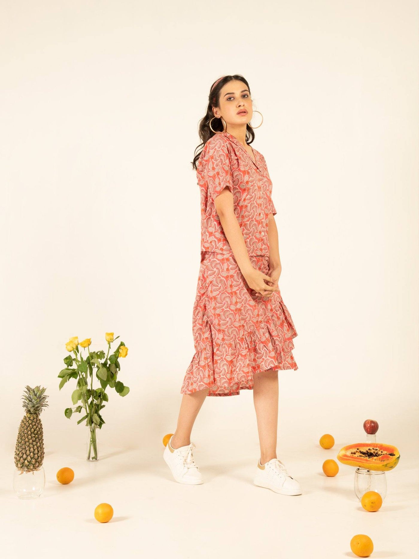 Sacha Flounce Skirt Co-ord Fashion Marche