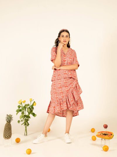 Sacha Flounce Skirt Co-ord Fashion Marche