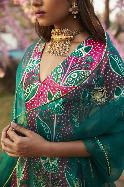 SADABAHAR ORGANZA SILK DUPATTA Fashion JodiLife