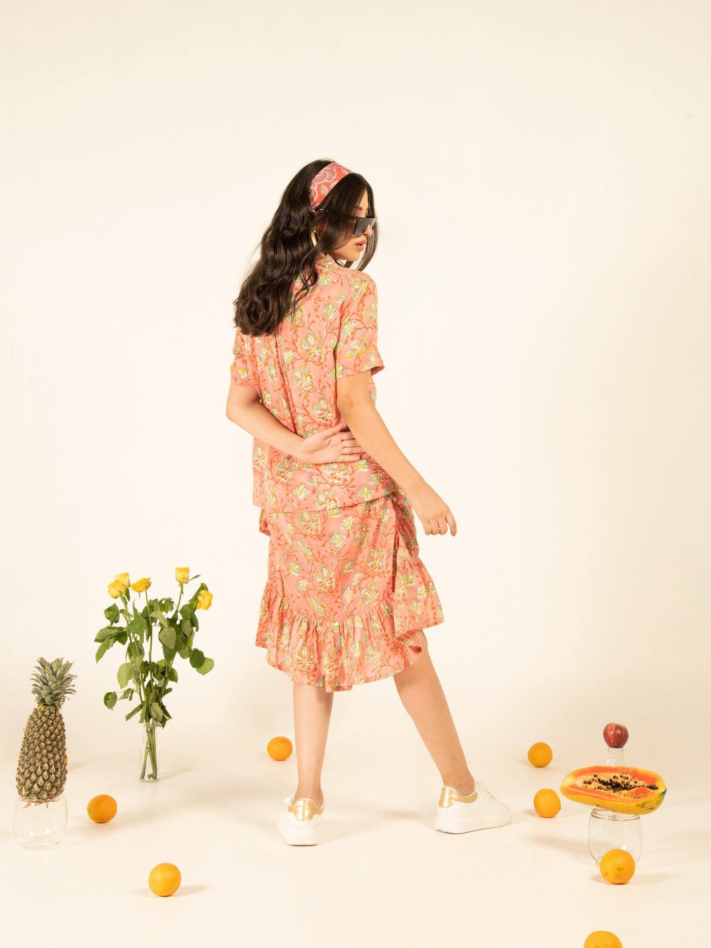 Salome Flounce Skirt Co-Ord Fashion Marche