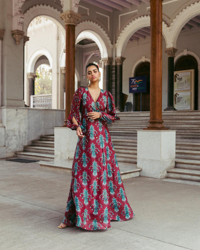 Samode Silk Dress Fashion JodiLife